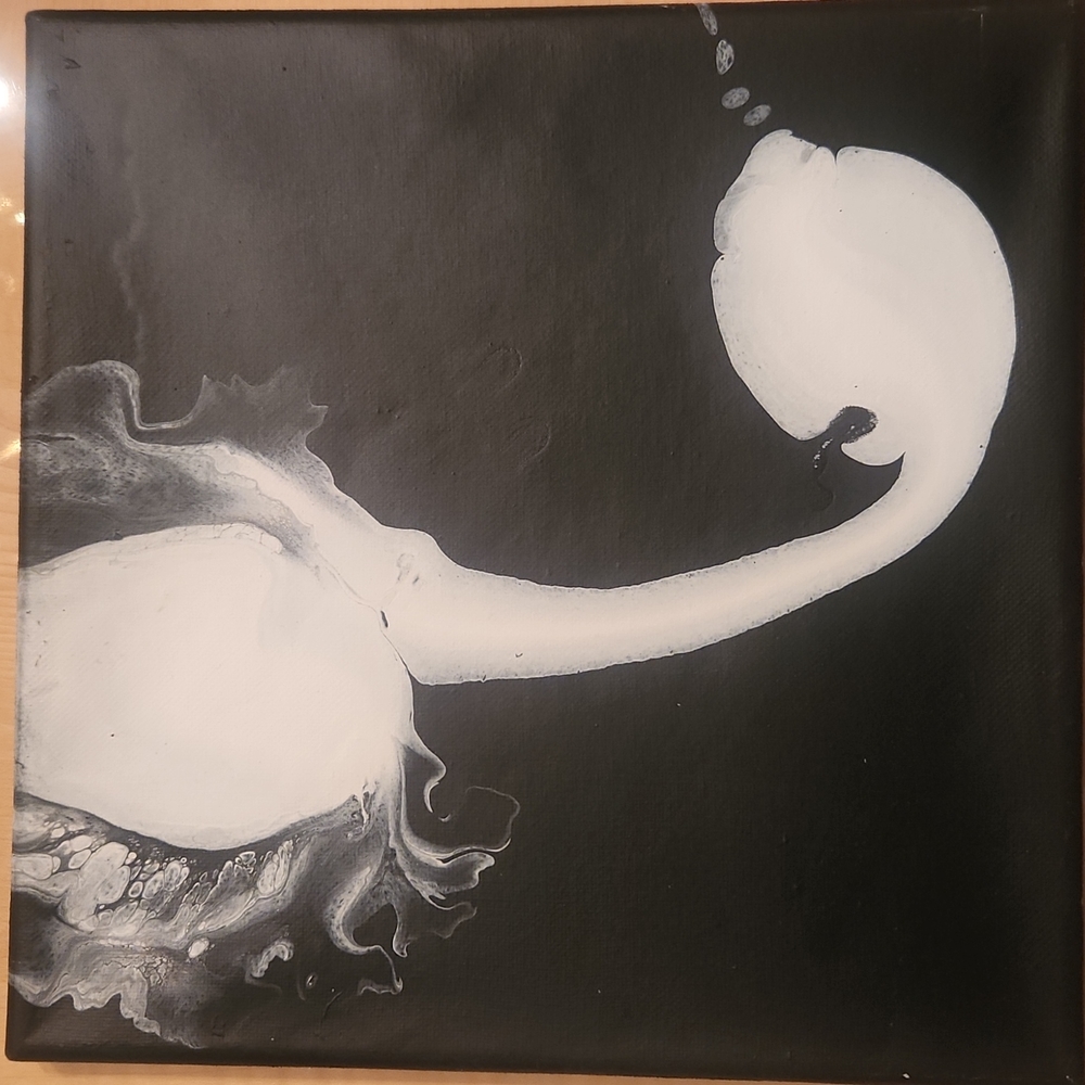 10 x 10  Acrylic canvas painting